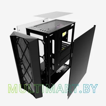 Корпус Powercase Diamond Mesh LED картинка 3